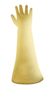 NATURAL RUBBER RABS & ISOLATOR GLOVES